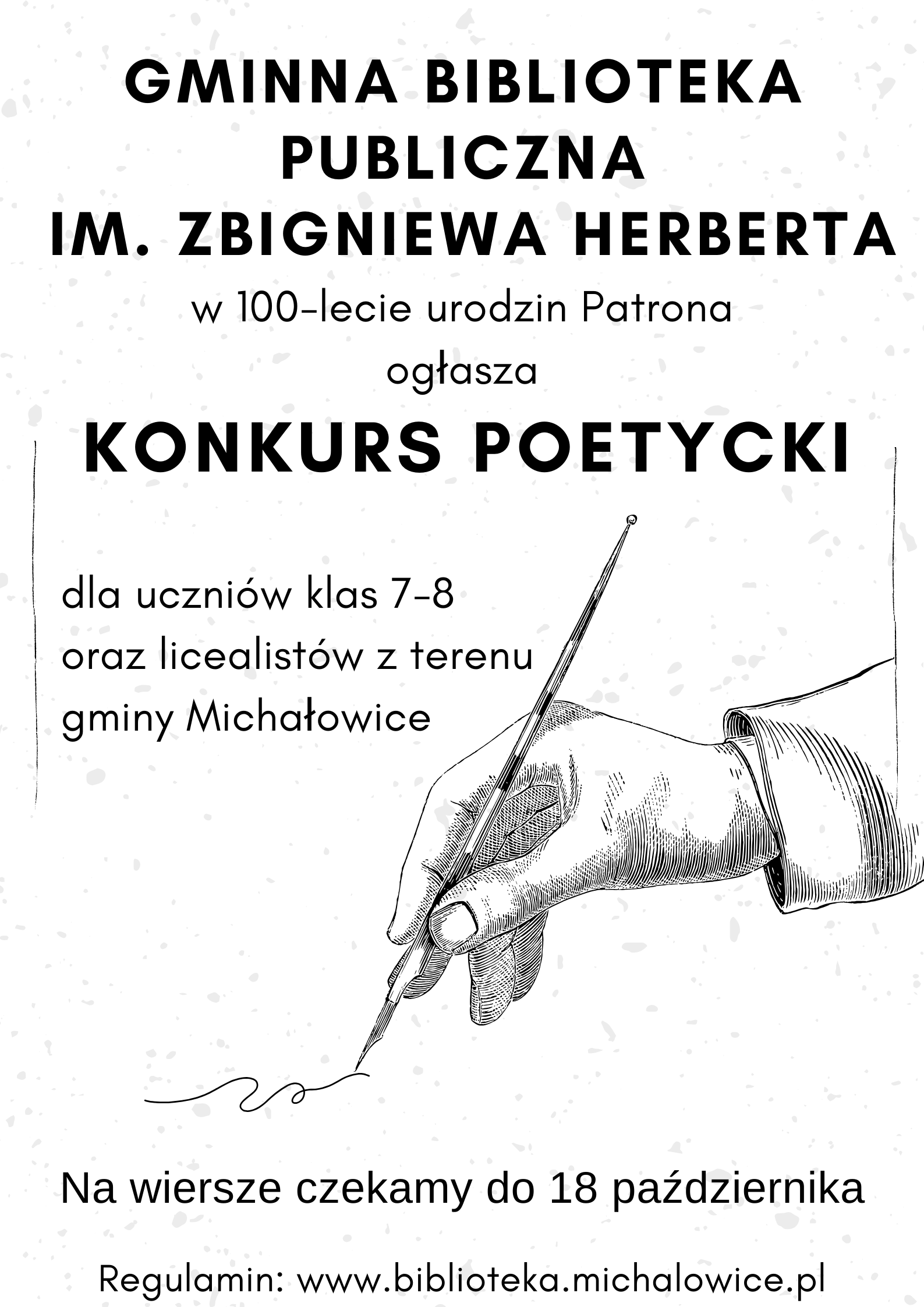 Grafika prezentuje treść komunikatu.