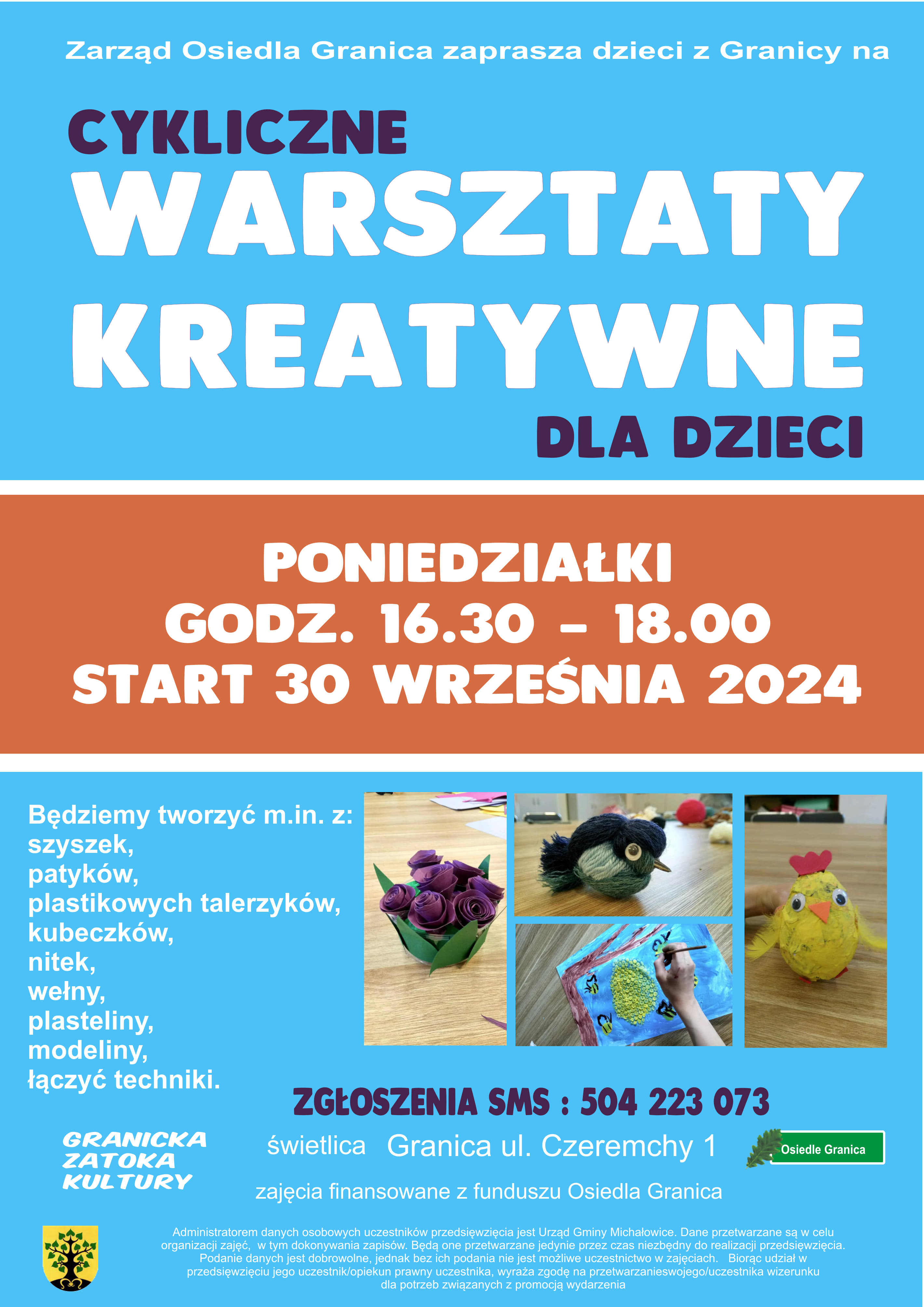 Grafika prezentuje treść komunikatu